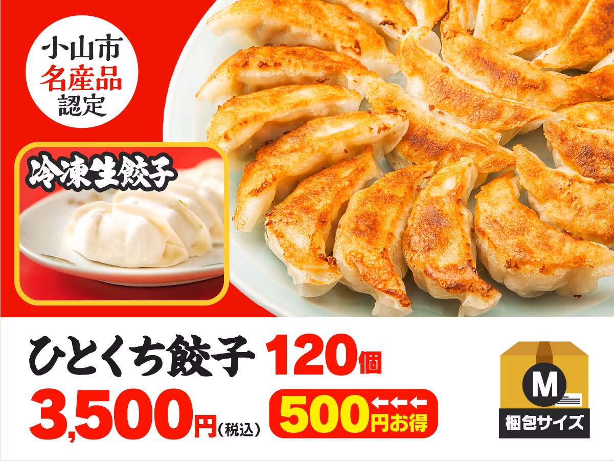 小山餃子 ひとくち餃子120個